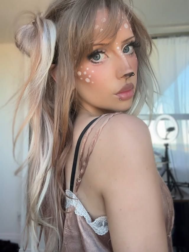 Happy atmosphere created by deer makeup ideas bring joy to halloween celebrations everywhere