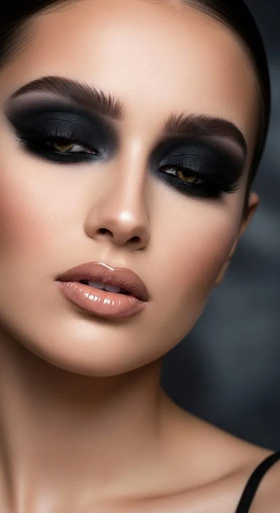 Dark siren makeup ideas for a formal evening event