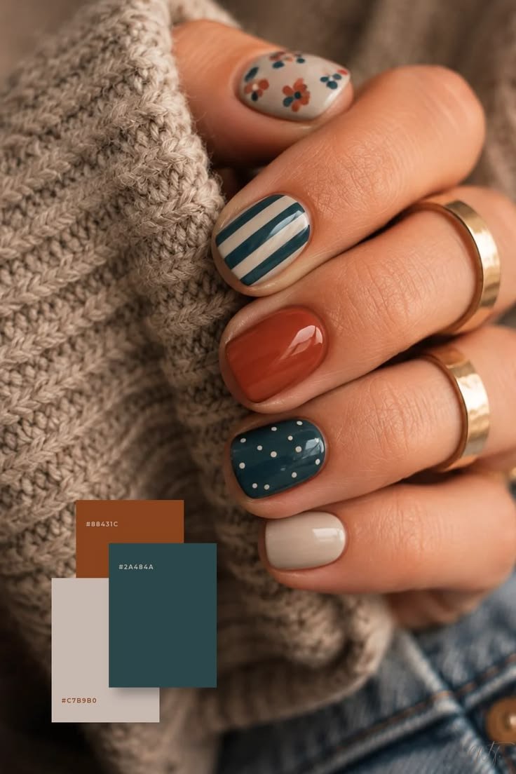 Magnetic velvet and cat-eye gel polish creating a deep dimensional illusion