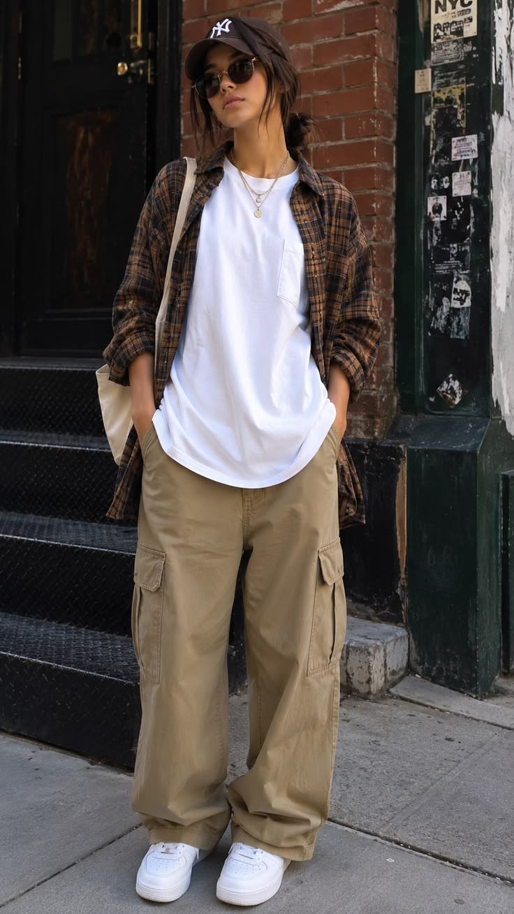 Historical images showing military or workwear uniforms that inspired the modern utility shirt outfit.