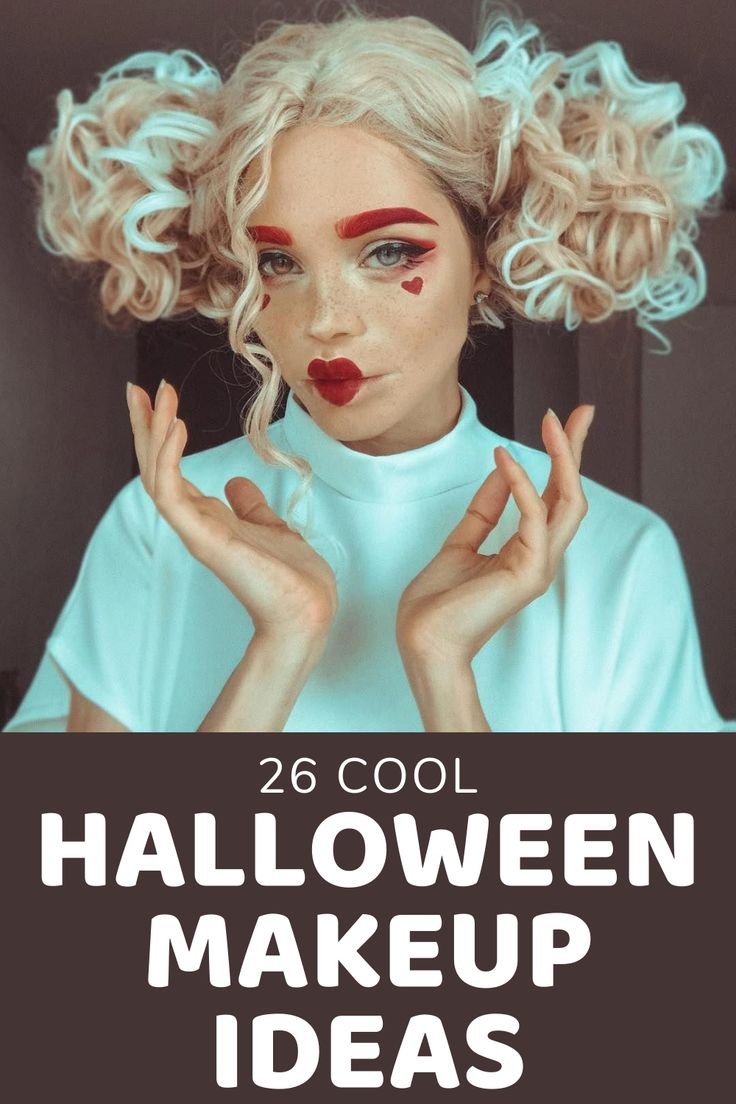 Dynamic pop art comic book halloween makeup looks try for bold graphic lines