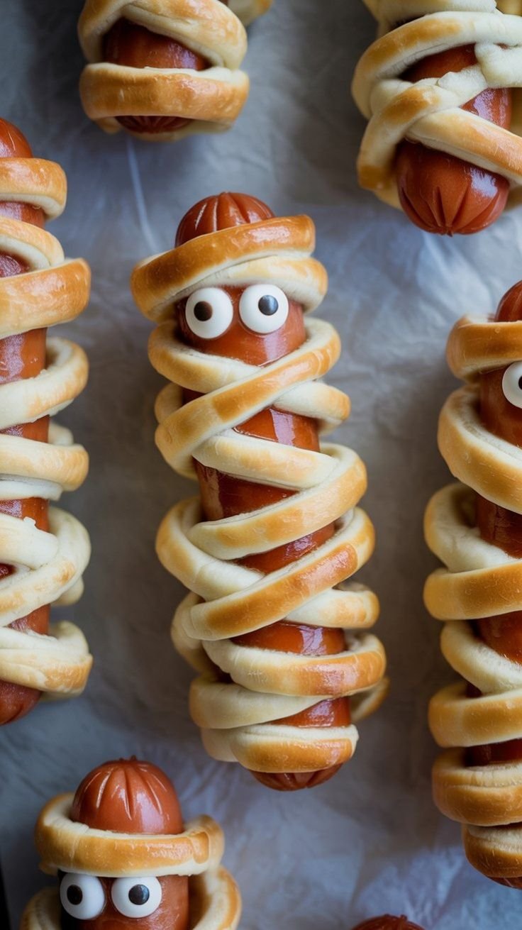 Brain cheese ball dip for a terrifying Halloween food centerpiece