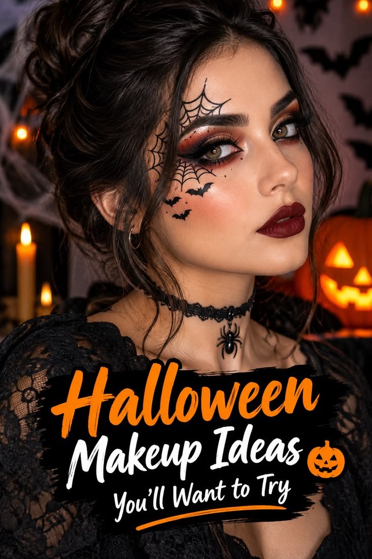 Creepy vintage halloween makeup looks clown with dramatic eye triangles and red lips