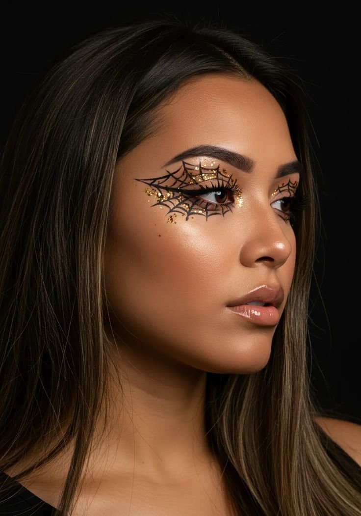 Mind bending optical illusion makeup with multiple painted eyes