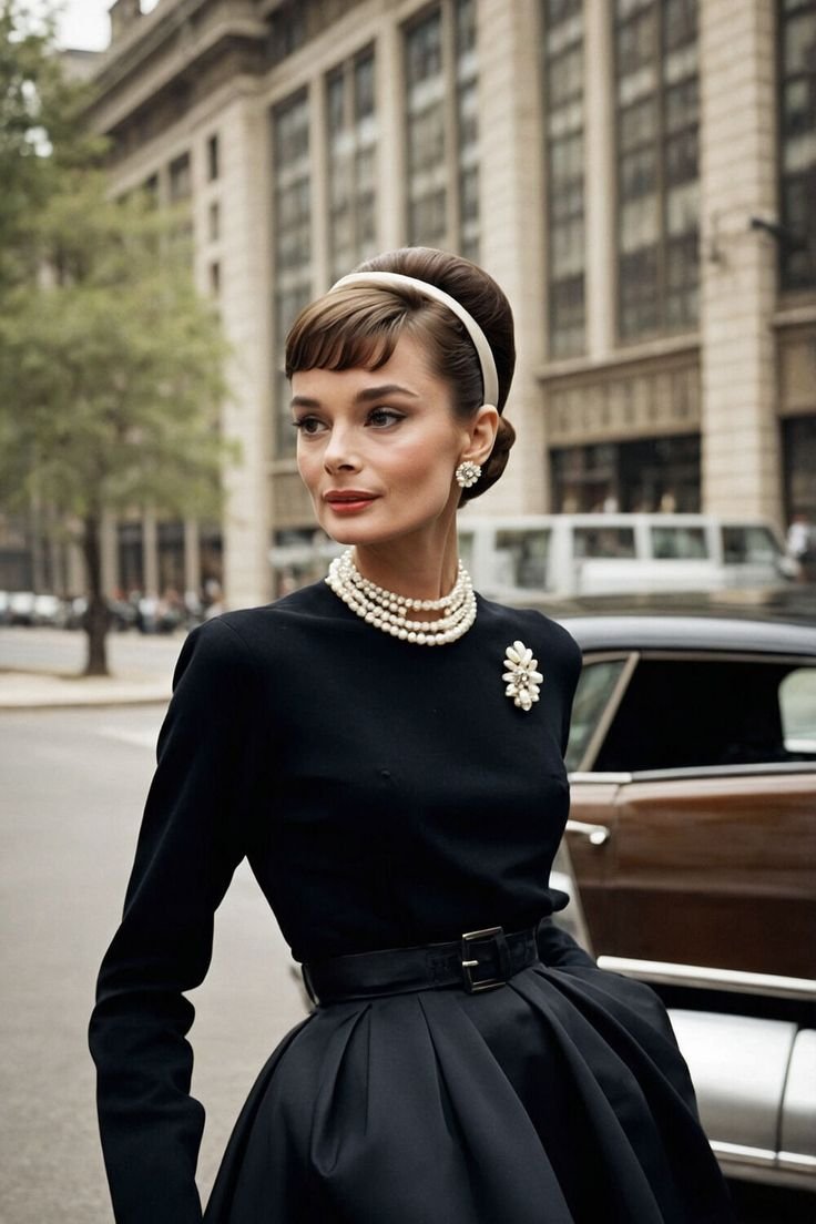 Inspirational images showing diverse opera outfits ideas for the theater