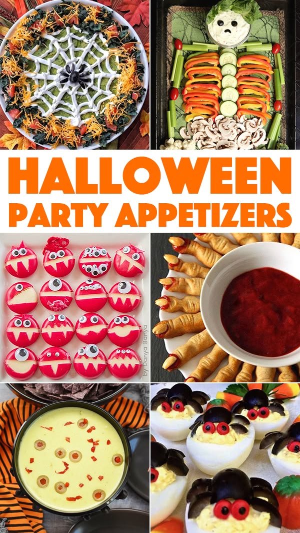 Savory monster eye meatballs for halloween snacks kids will love