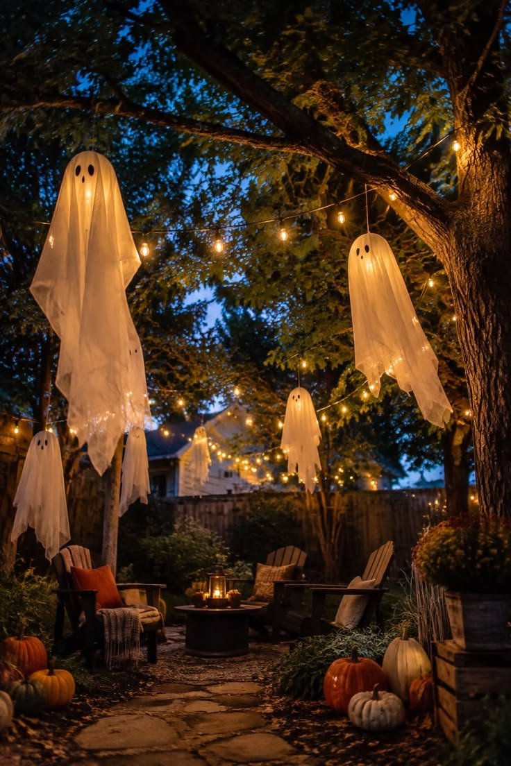 Giant poseable hairy spider climbing an exterior wall for terrifying halloween yard ideas