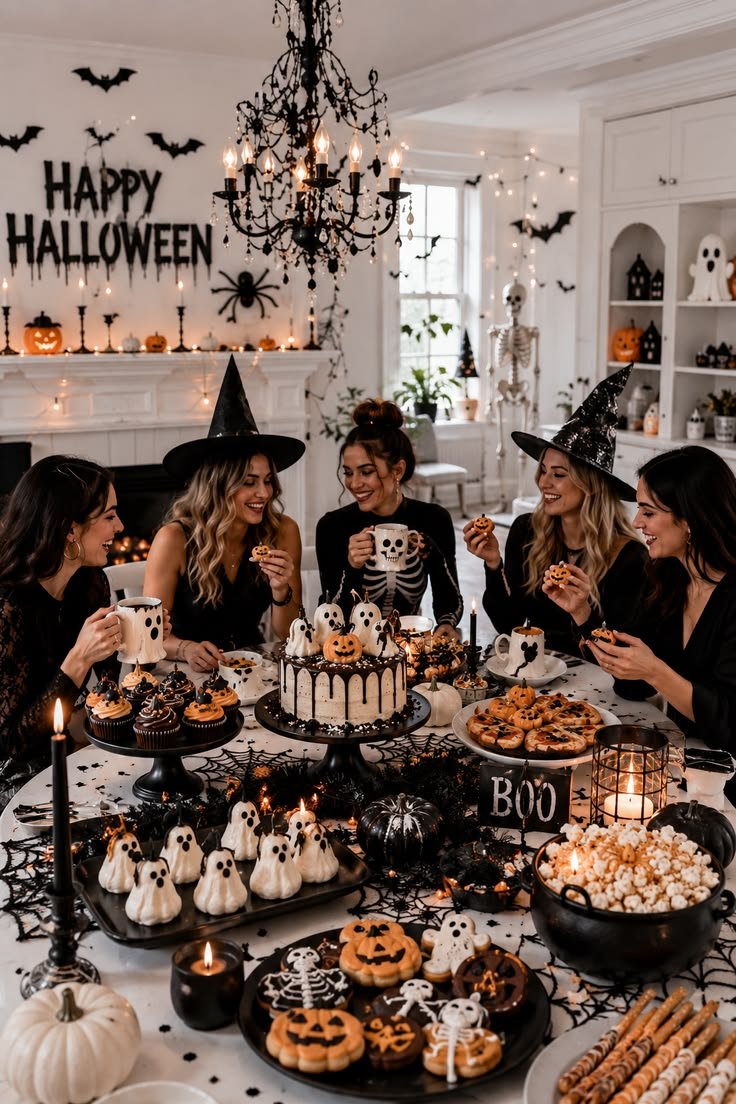 Halloween party invitation designs with vintage and modern styles