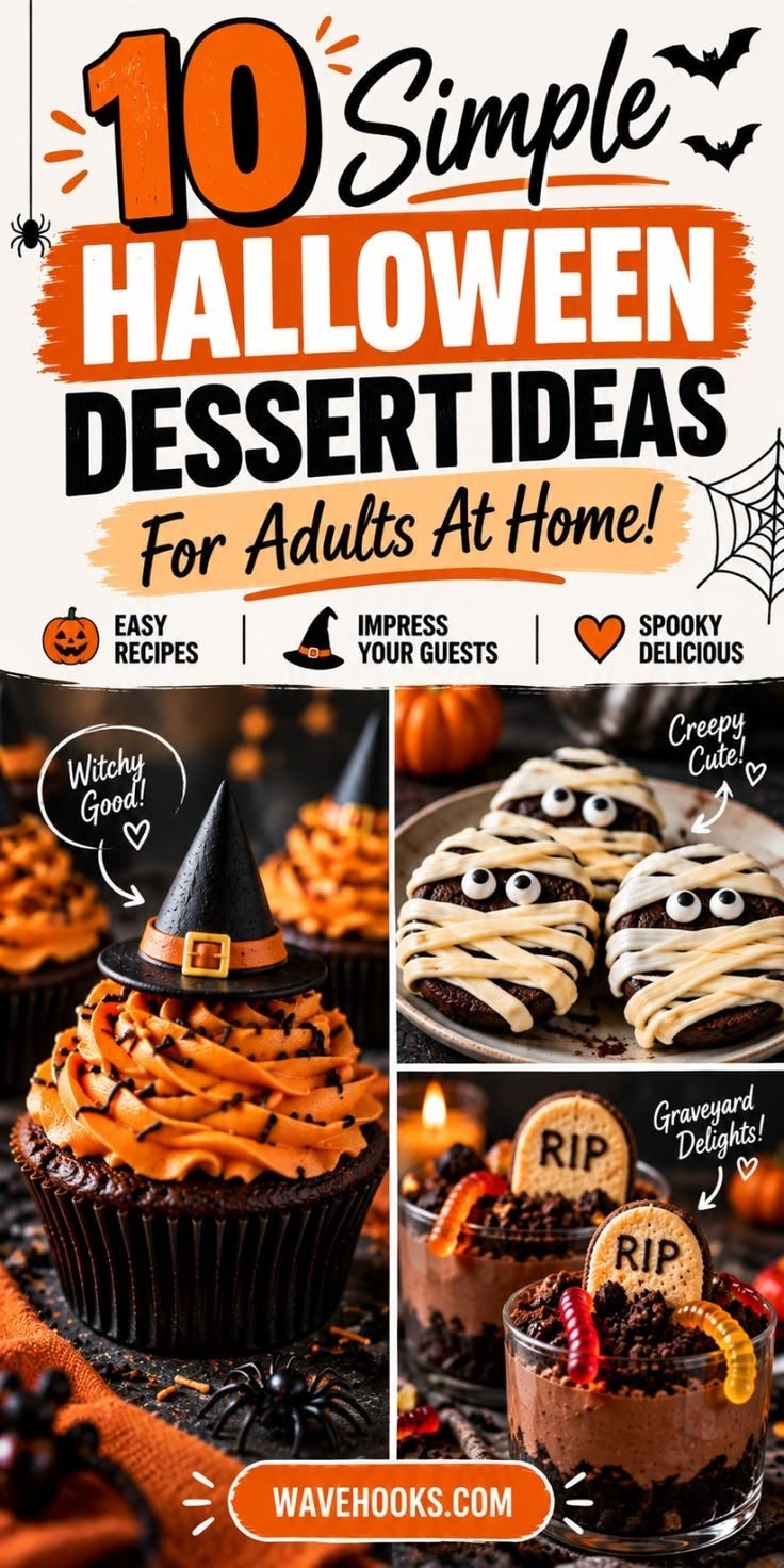 Highly detailed skull-shaped treats for halloween desserts parties