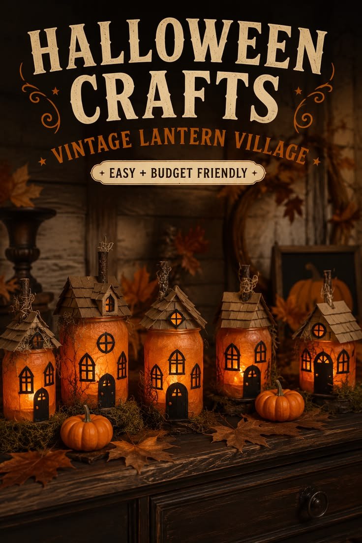 Glass apothecary bottles and labels for vintage halloween crafts decorations