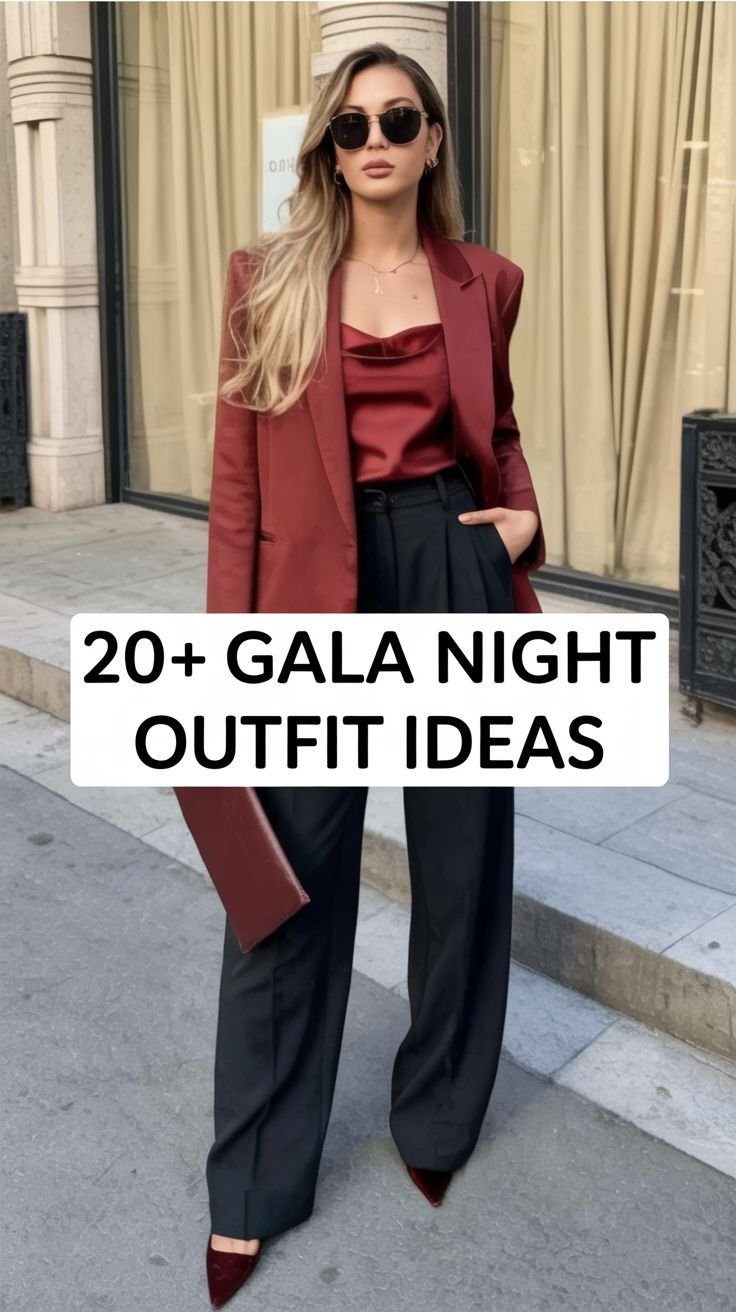 A comfortable yet stylish ensemble for opera outfits during long performances