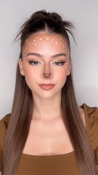 Thirteen stunning deer makeup for halloween looks displayed in a professional gallery format