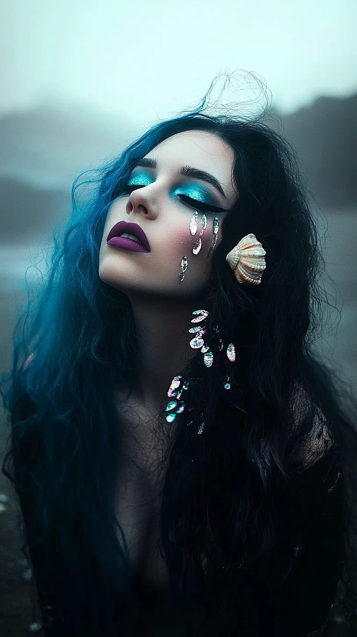 Color palette suggestions for dark siren makeup looks
